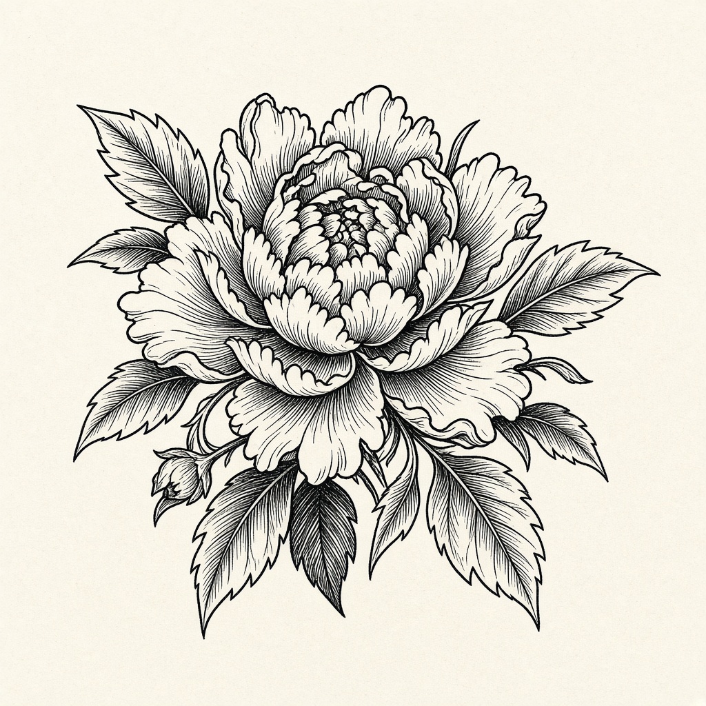 Peony flash