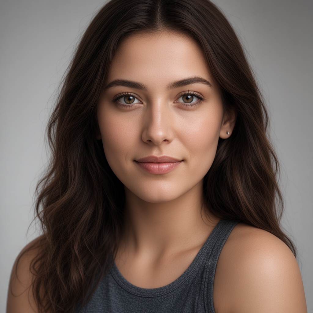 Portrait photograph of a woman