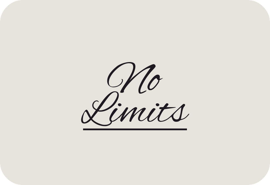 No Limits lettering